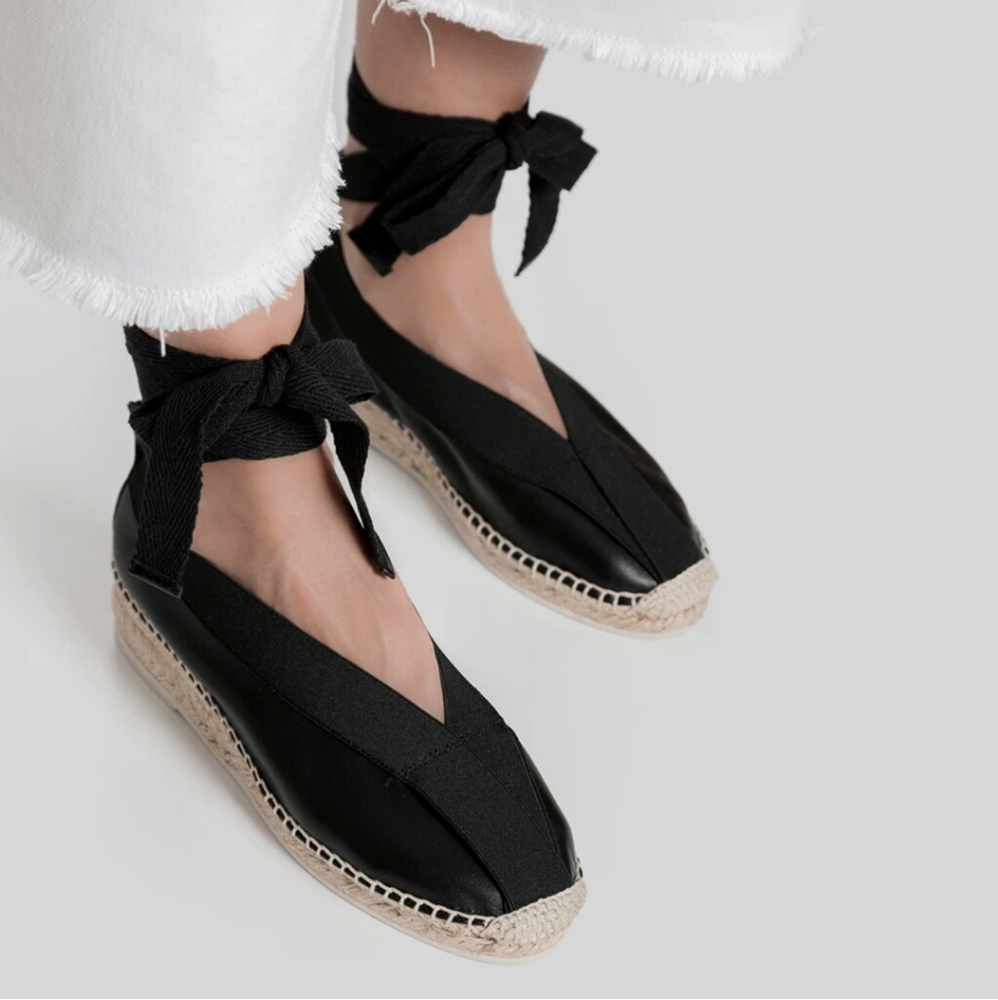 Hereu Horta Espadrilles Ankle Tie